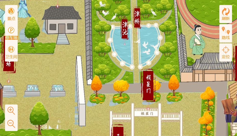 藁城手绘地图景区语音讲解导览系统：智慧景区建设的基石